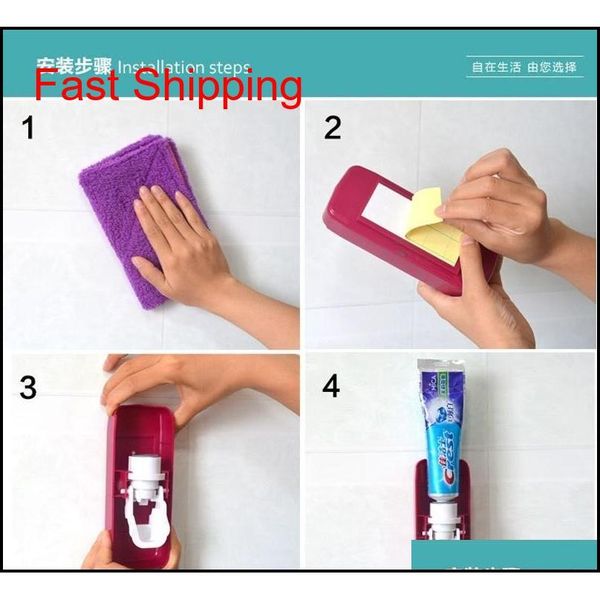 matic toothpaste dispenser +5 bit toothbrush holder set wall mount wine red and white bat qylxlw bde_luck
matic toothpaste dispenser +5 bit toothbrush holder set wall mount wine red and white bat qylxlw bde_luck