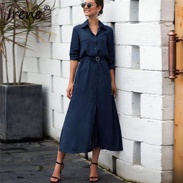 irene office a-line casual loose shirt dress women v neck split cut elegant solid plus size midi dresses1, Black;gray
irene office a-line casual loose shirt dress women v neck split cut elegant solid plus size midi dresses1, Black;gray