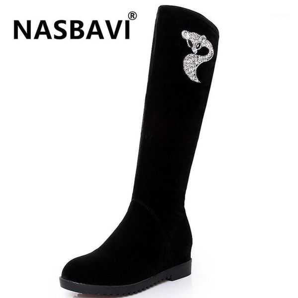 2020 winter boots women shoes woman boots knee high winter new rhinestone decoration wild plus velvet thick snow1, Black
2020 winter boots women shoes woman boots knee high winter new rhinestone decoration wild plus velvet thick snow1, Black