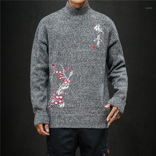 winter thick sweater men's warm fashion flower embroidery casual knit pullover man wild loose sweater male clothes -5xl1, White;black
winter thick sweater men's warm fashion flower embroidery casual knit pullover man wild loose sweater male clothes -5xl1, White;black