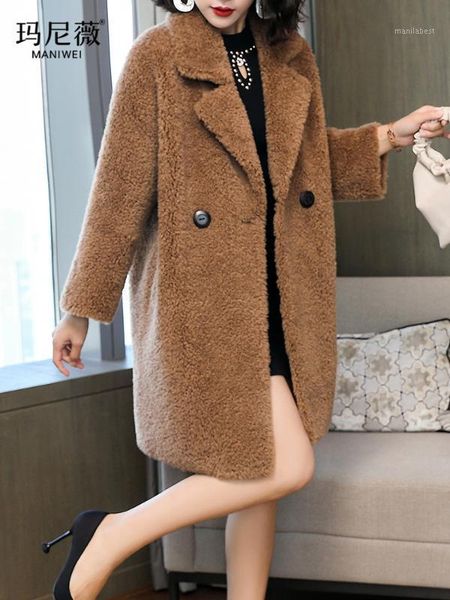 2020 women clothing winter outerwear real coats new long section of loose fur wool fur coat 10231, Black
2020 women clothing winter outerwear real coats new long section of loose fur wool fur coat 10231, Black