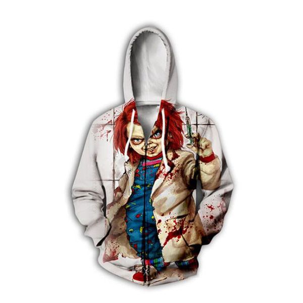 accept dear customer design diy horror movie child's play chucky 3d hoodies women men 3d print sublimation zipper hoodies hs025
accept dear customer design diy horror movie child's play chucky 3d hoodies women men 3d print sublimation zipper hoodies hs025