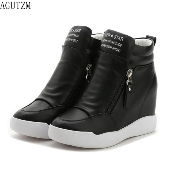 2020 summer autumn platform wedge heel boots women shoes with increased platform sole female fashion casual zip botas v560, Black
2020 summer autumn platform wedge heel boots women shoes with increased platform sole female fashion casual zip botas v560, Black
