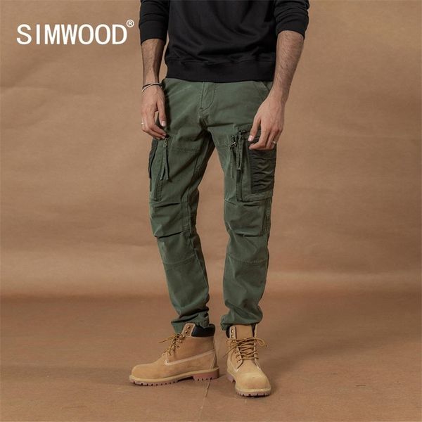 simwood multi-pocket combat cargo pants patchwork contrast color hip hop streetwear trousers plus size tactical pants 201217, Black
simwood multi-pocket combat cargo pants patchwork contrast color hip hop streetwear trousers plus size tactical pants 201217, Black