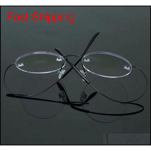 steve jobs star style ultra-light memory titanium rimless myopia eyeglasses optical glasses frame men eyewear o qylqwe dh_seller2010, Black
steve jobs star style ultra-light memory titanium rimless myopia eyeglasses optical glasses frame men eyewear o qylqwe dh_seller2010, Black