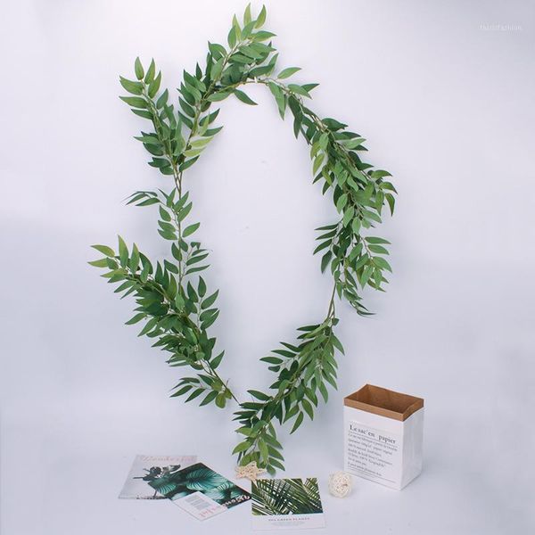artificial eucalyptus leaves vine fake hanging plant leaves garland garden wall decoration green home office table decor 1.85m1
artificial eucalyptus leaves vine fake hanging plant leaves garland garden wall decoration green home office table decor 1.85m1