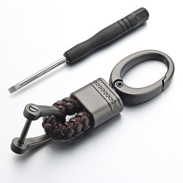 leather rope keychain for car hand woven horseshoe buckle key rings couple gift detachable metal luxury key chains k395 h jllqpe, Red;blue
leather rope keychain for car hand woven horseshoe buckle key rings couple gift detachable metal luxury key chains k395 h jllqpe, Red;blue