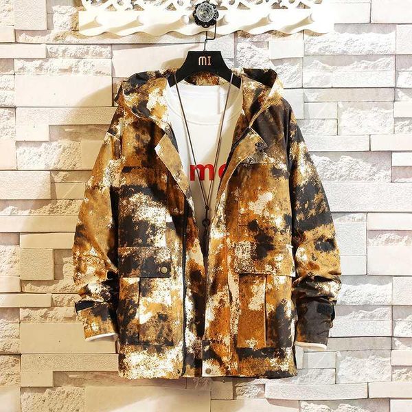 men fashion camouflage jackets coat summer men's hip hop streetwear thin jacket male comfortable hooded jackets overcoat1, Black;brown
men fashion camouflage jackets coat summer men's hip hop streetwear thin jacket male comfortable hooded jackets overcoat1, Black;brown