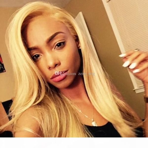 straight blonde lace front human hair wig with baby hair brazilian virgin hair #613 full lace wig pre plucked hairline, Black;brown
straight blonde lace front human hair wig with baby hair brazilian virgin hair #613 full lace wig pre plucked hairline, Black;brown