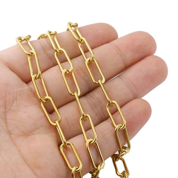 100cm/pc big thick chain 7mm width stainless steel cable chains findings diy jewelry making supplies wholesale lots bulk, Silver
100cm/pc big thick chain 7mm width stainless steel cable chains findings diy jewelry making supplies wholesale lots bulk, Silver