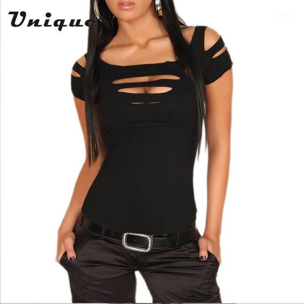 women's t-shirt high street camiseta cut out slash neck hole blusas femininas 2021 short sleeve summer ripped night club women t sh, White
women's t-shirt high street camiseta cut out slash neck hole blusas femininas 2021 short sleeve summer ripped night club women t sh, White