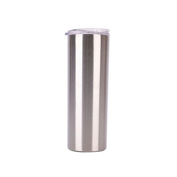 shipping20oz blank sublimation skinny tumbler cup coating vacuum stainless steel with straw and lid a08
shipping20oz blank sublimation skinny tumbler cup coating vacuum stainless steel with straw and lid a08