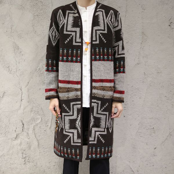 autumn and winter new chinese style medium length windbreaker men's woolen jacket cardigan, Tan;black
autumn and winter new chinese style medium length windbreaker men's woolen jacket cardigan, Tan;black