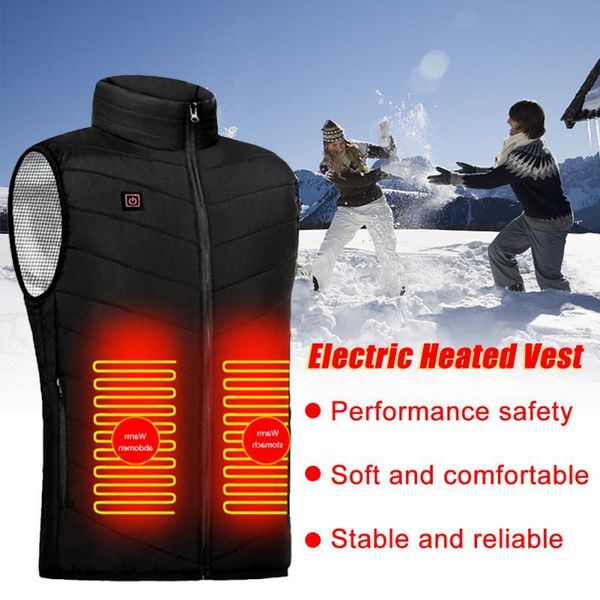 outdoor t-shirts men women washable waistcoat winter warm 9 heating zone fishing electric heated vest camping thermal usb rechargeable, Gray;blue
outdoor t-shirts men women washable waistcoat winter warm 9 heating zone fishing electric heated vest camping thermal usb rechargeable, Gray;blue