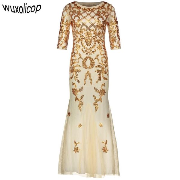 party dresses vintage 1920s long formal dress see-through half sleeve embroidery floral sequin maxi mermaid vestido, White;black
party dresses vintage 1920s long formal dress see-through half sleeve embroidery floral sequin maxi mermaid vestido, White;black