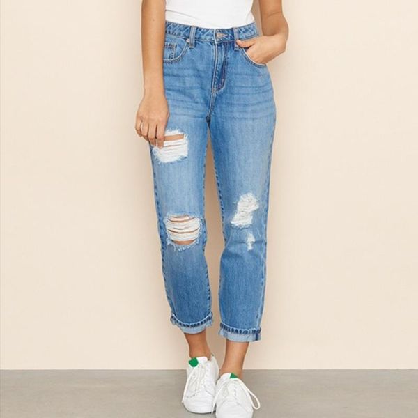 women's jeans vintage blue plus size cotton women pants woman high waist straight harajuku ripped for mujer #31
women's jeans vintage blue plus size cotton women pants woman high waist straight harajuku ripped for mujer #31