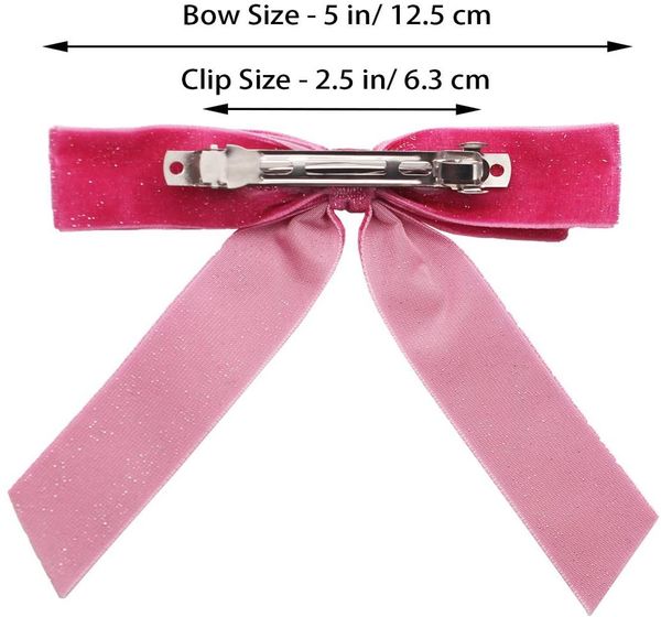 12 pcs hair bows for girls craft bows big hair clips large bows 5.5 in with french barrette hair accessories for girls wmtvlr, Slivery;white
12 pcs hair bows for girls craft bows big hair clips large bows 5.5 in with french barrette hair accessories for girls wmtvlr, Slivery;white
