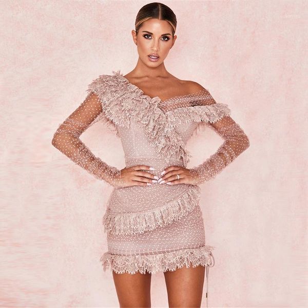 party dresses 2021 short mini cocktail for women asymmetrical neckline illusion long sleeves ruffled dress1, White;black
party dresses 2021 short mini cocktail for women asymmetrical neckline illusion long sleeves ruffled dress1, White;black