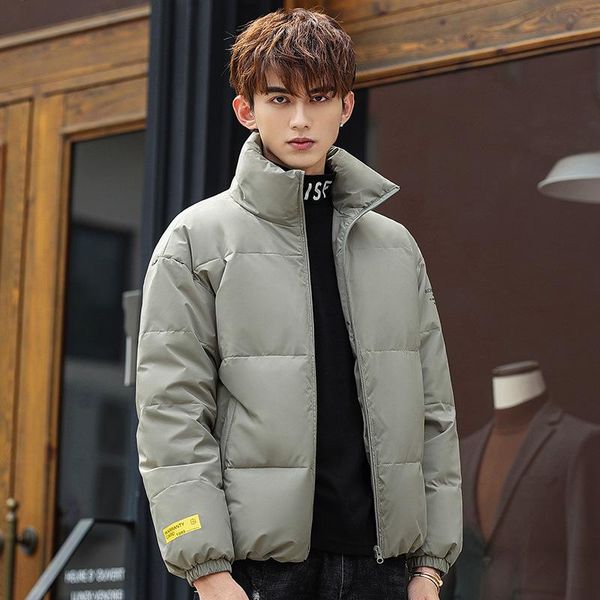 men's down & parkas the winter 2021 padded jacket for men is a loose-fitting stand-up coat bread and logo top, Black
men's down & parkas the winter 2021 padded jacket for men is a loose-fitting stand-up coat bread and logo top, Black