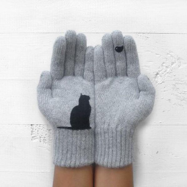 five fingers gloves cartoon cat print wool knitted full finger women men windproof autumn winter warm cold cashmere thick, Blue;gray
five fingers gloves cartoon cat print wool knitted full finger women men windproof autumn winter warm cold cashmere thick, Blue;gray