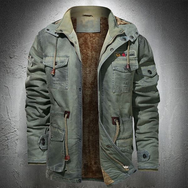 men's winter quilted cotton jacket new tactical arrival thicken coat parka vintage fashion design, Black;brown
men's winter quilted cotton jacket new tactical arrival thicken coat parka vintage fashion design, Black;brown