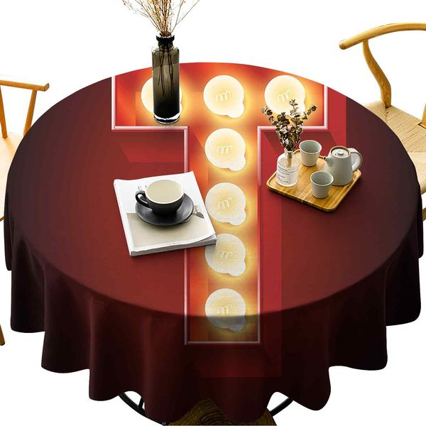 round tablecloth cotton linen dust-proof table cover cinema circus club theme old fashioned show business inspired typography
round tablecloth cotton linen dust-proof table cover cinema circus club theme old fashioned show business inspired typography