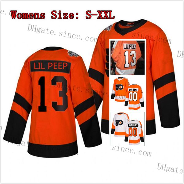 custom fashion star lil peep #13 philadelphia flyers hockey jerseys stitched name number orange black white mens s-xxxl, Black;red
custom fashion star lil peep #13 philadelphia flyers hockey jerseys stitched name number orange black white mens s-xxxl, Black;red