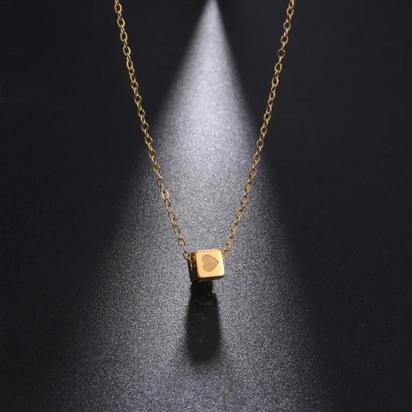 my shape small square beads pendant necklaces for women heart star necklace choker stainless steel link chain fashion jewelry, Silver
my shape small square beads pendant necklaces for women heart star necklace choker stainless steel link chain fashion jewelry, Silver