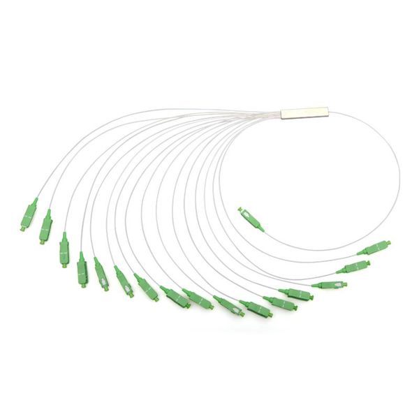 fiber optic equipment wholesale optical plc splitter green sc apc 1:16 mini steel tube type 1x16 0.9mm catv
fiber optic equipment wholesale optical plc splitter green sc apc 1:16 mini steel tube type 1x16 0.9mm catv