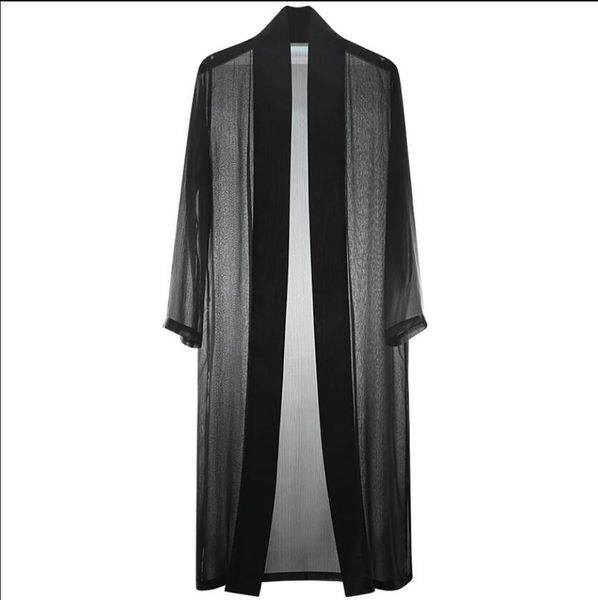 2020 fine fashion jacket new summer tulle protector sunscreen robe men's clothing long cardigan trench coat phyr, Tan;black
2020 fine fashion jacket new summer tulle protector sunscreen robe men's clothing long cardigan trench coat phyr, Tan;black
