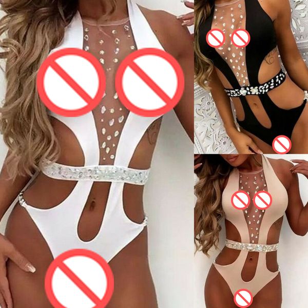 women bandage push up beach one piece backless rhinestone swimsuit high waist bikini bathing suit swimwear, Red;black
women bandage push up beach one piece backless rhinestone swimsuit high waist bikini bathing suit swimwear, Red;black