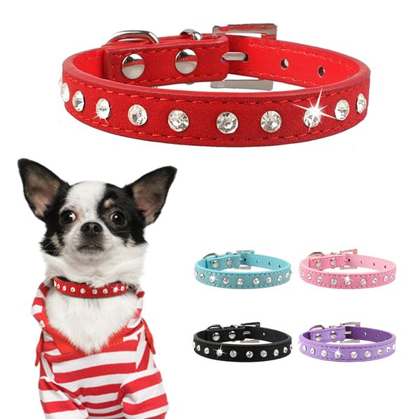 suede leather necklace with shiny and gorgeous synthetic diamond, suitable for dog, cat, chihuahua, xs s / m, 6 colors
suede leather necklace with shiny and gorgeous synthetic diamond, suitable for dog, cat, chihuahua, xs s / m, 6 colors
