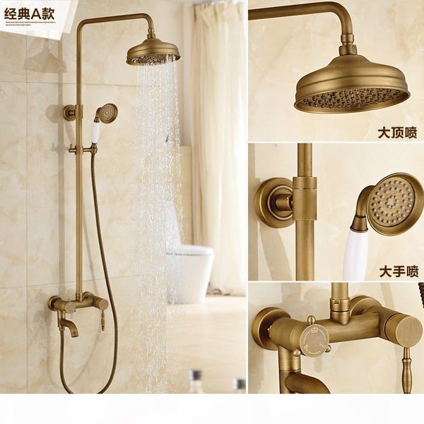 brass shower faucet lifting european vintage suit 8 inch shower set phone holder brass finish shower accessories bbyqgk packing2010
brass shower faucet lifting european vintage suit 8 inch shower set phone holder brass finish shower accessories bbyqgk packing2010