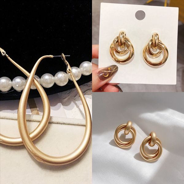 yaxx titanium forindia earring v jewelry three-dimensional hollow four leaf flower bump earrings, Golden
yaxx titanium forindia earring v jewelry three-dimensional hollow four leaf flower bump earrings, Golden