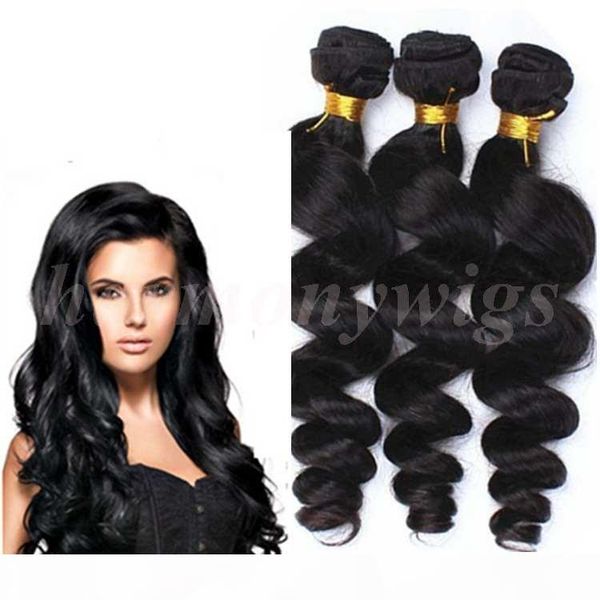 brazilian hair wefts unprocessed virgin human hair weaves peruvian malaysian indian cambodian weaving hair extensions loose wave bundles, Black
brazilian hair wefts unprocessed virgin human hair weaves peruvian malaysian indian cambodian weaving hair extensions loose wave bundles, Black