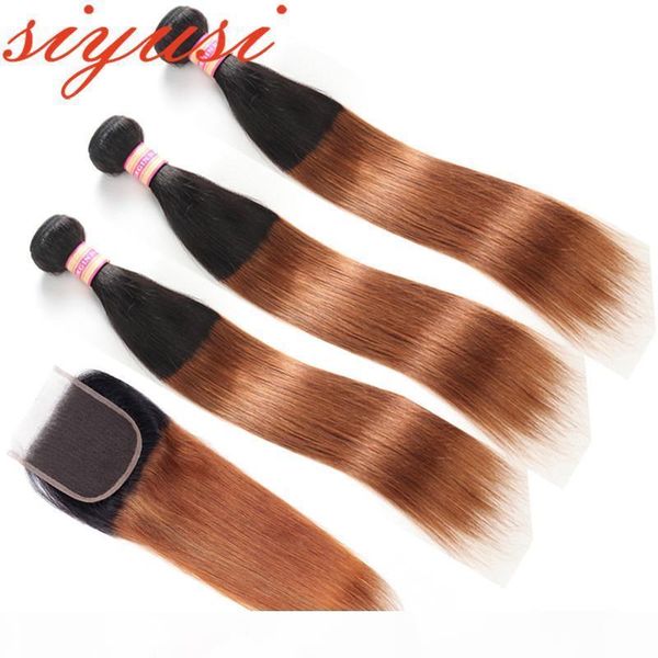 ombre human hair 3 bundles with closure 1b 30 1b 27 straight brazilian human hair with closure thick bundles no shedding lace closure, Black;brown
ombre human hair 3 bundles with closure 1b 30 1b 27 straight brazilian human hair with closure thick bundles no shedding lace closure, Black;brown