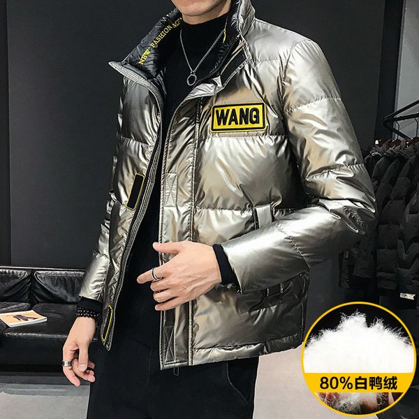 2020 men's down jacket brand clothing casual warm stand collar coat winter jacket windbreaker for men q1209, Black
2020 men's down jacket brand clothing casual warm stand collar coat winter jacket windbreaker for men q1209, Black