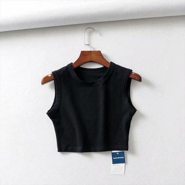 2020 summer vintage white crop women biker black punk tank korean streetwear cropped sleeveless feminino
2020 summer vintage white crop women biker black punk tank korean streetwear cropped sleeveless feminino