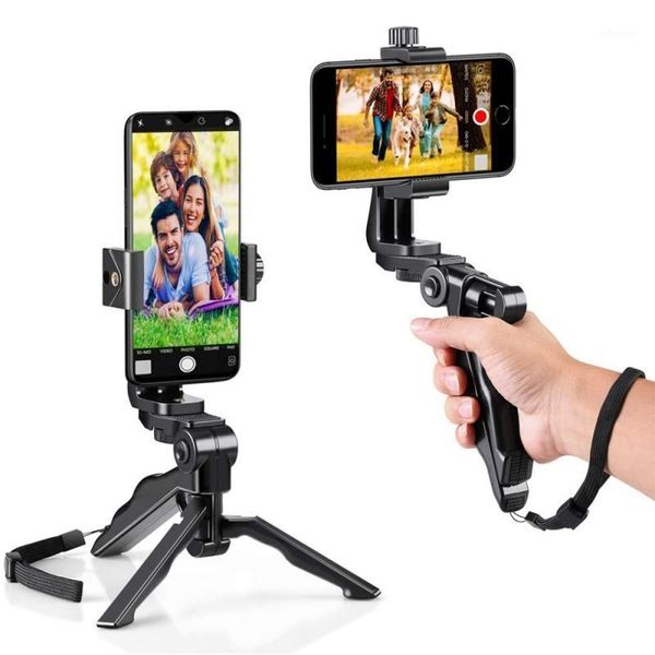 tripods universal mini phone tripod stand handheld grip stabilizer with smartphone clip holder bracket for samsung1
tripods universal mini phone tripod stand handheld grip stabilizer with smartphone clip holder bracket for samsung1