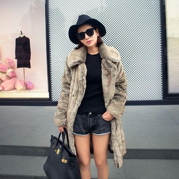 women's fur & faux leosoxs vintage coat women thick solid color casual fashion streetwear turn-down collar full sleeve trench female wi, Black
women's fur & faux leosoxs vintage coat women thick solid color casual fashion streetwear turn-down collar full sleeve trench female wi, Black