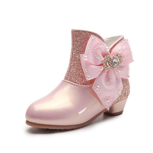 autumn and winter new girls boots sequined bow fashion princess shoes plus velvet warm side zipper children' shoes1, Black;grey
autumn and winter new girls boots sequined bow fashion princess shoes plus velvet warm side zipper children' shoes1, Black;grey