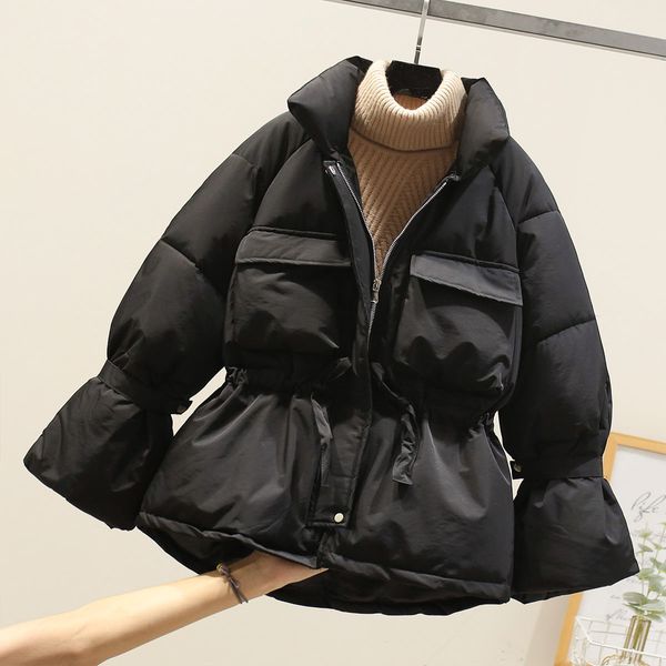 2021 the new new cotton short-padded jacket leaves on bread winter woman's clothes d6ty, Black
2021 the new new cotton short-padded jacket leaves on bread winter woman's clothes d6ty, Black
