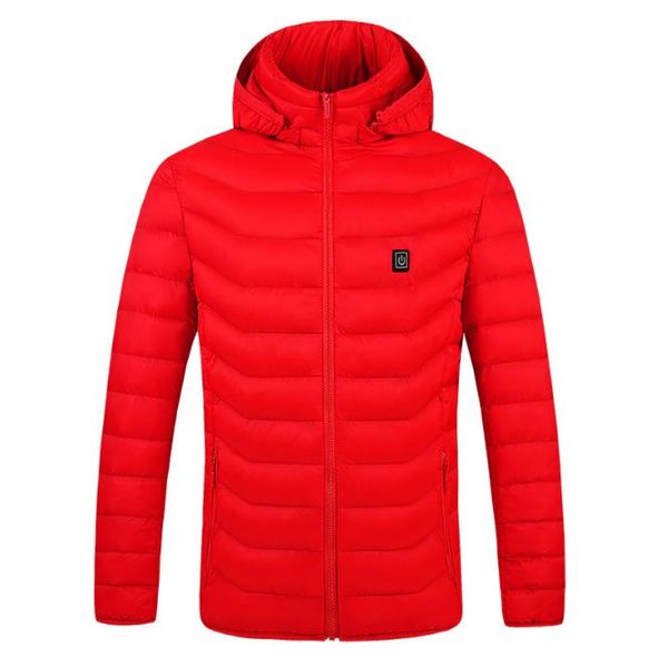 2020 heating cotton-padded jacket men's usb charging heating clothing eight-zone warmth hooded down cotton-padded clothing heating clot, Black
2020 heating cotton-padded jacket men's usb charging heating clothing eight-zone warmth hooded down cotton-padded clothing heating clot, Black