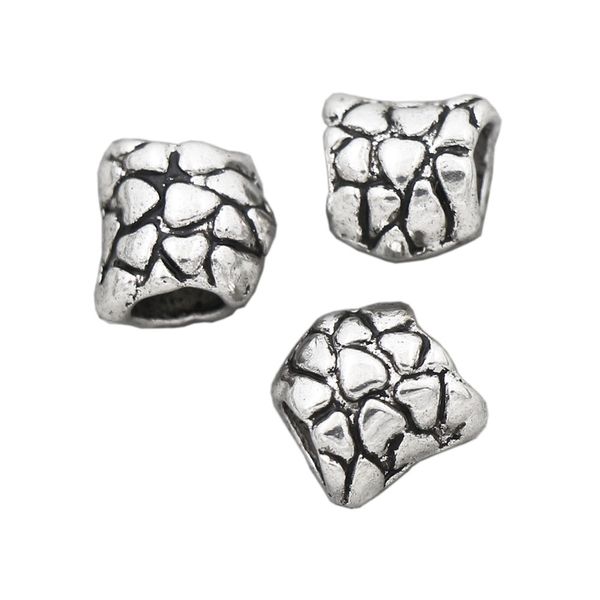 alloy antique silver volcanic rock design heart metal big hole beads fit european bracelets jewelry diy l1477 180pcs/lot, Black
alloy antique silver volcanic rock design heart metal big hole beads fit european bracelets jewelry diy l1477 180pcs/lot, Black