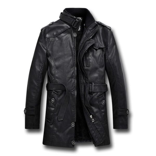 pu leather jackets for men faux leather bomer jacket thick polyester full sleeve regular long style coats, Black
pu leather jackets for men faux leather bomer jacket thick polyester full sleeve regular long style coats, Black