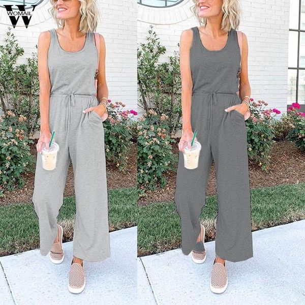 womail women's jumpsuit retro long jumper overall cami loose romper solid ladies dungarees jumpsuit pockets tank pant holiday1, Black;white
womail women's jumpsuit retro long jumper overall cami loose romper solid ladies dungarees jumpsuit pockets tank pant holiday1, Black;white