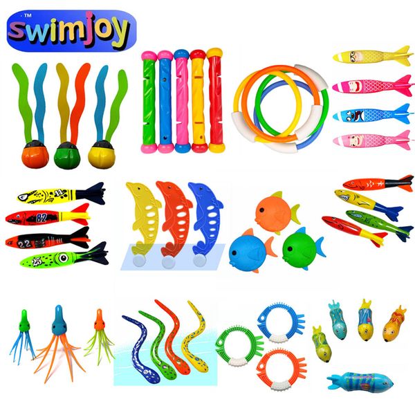 swimjoy diving toys torpedos rocket throwing toys ocs dolphin seaweed stick fish ring swimming pool water games training q1217
swimjoy diving toys torpedos rocket throwing toys ocs dolphin seaweed stick fish ring swimming pool water games training q1217