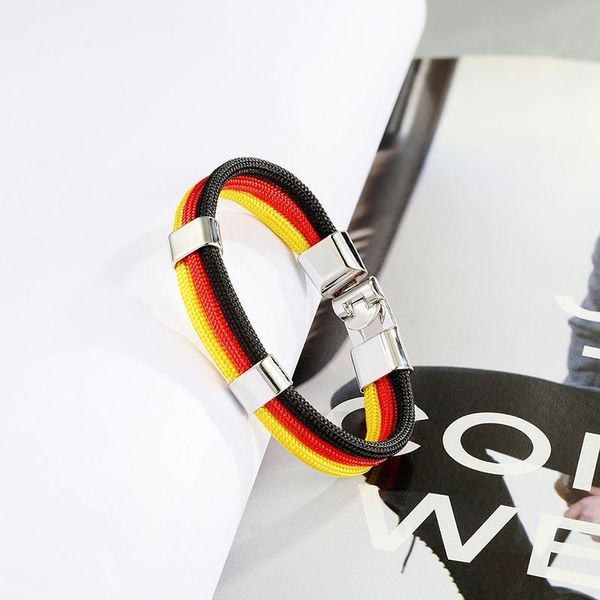 livvy fashion knitting new fashion country spain flag bracelet surfing bandage glamour men's & women's sports bracelets bbyofu ali
livvy fashion knitting new fashion country spain flag bracelet surfing bandage glamour men's & women's sports bracelets bbyofu ali