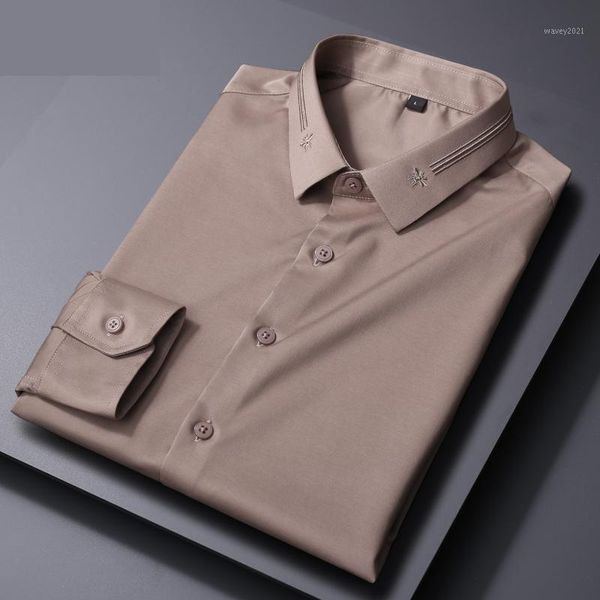 men's dress shirts long sleeve shirt men business embroidery handsome korean wear full formal size l xl xxl xxxl 4xl1, White;black
men's dress shirts long sleeve shirt men business embroidery handsome korean wear full formal size l xl xxl xxxl 4xl1, White;black