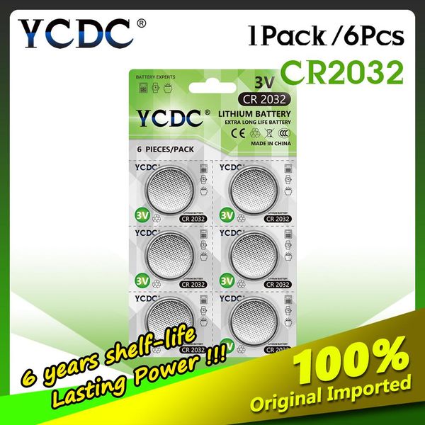 ycdc 6pcs 3v cr 2032 lithium button cell battery br2032 dl2032 ecr2032 cr2032 5004lc kcr2032 coin cell batteries for watch toys wmtrcx, Bronze;slivery
ycdc 6pcs 3v cr 2032 lithium button cell battery br2032 dl2032 ecr2032 cr2032 5004lc kcr2032 coin cell batteries for watch toys wmtrcx, Bronze;slivery